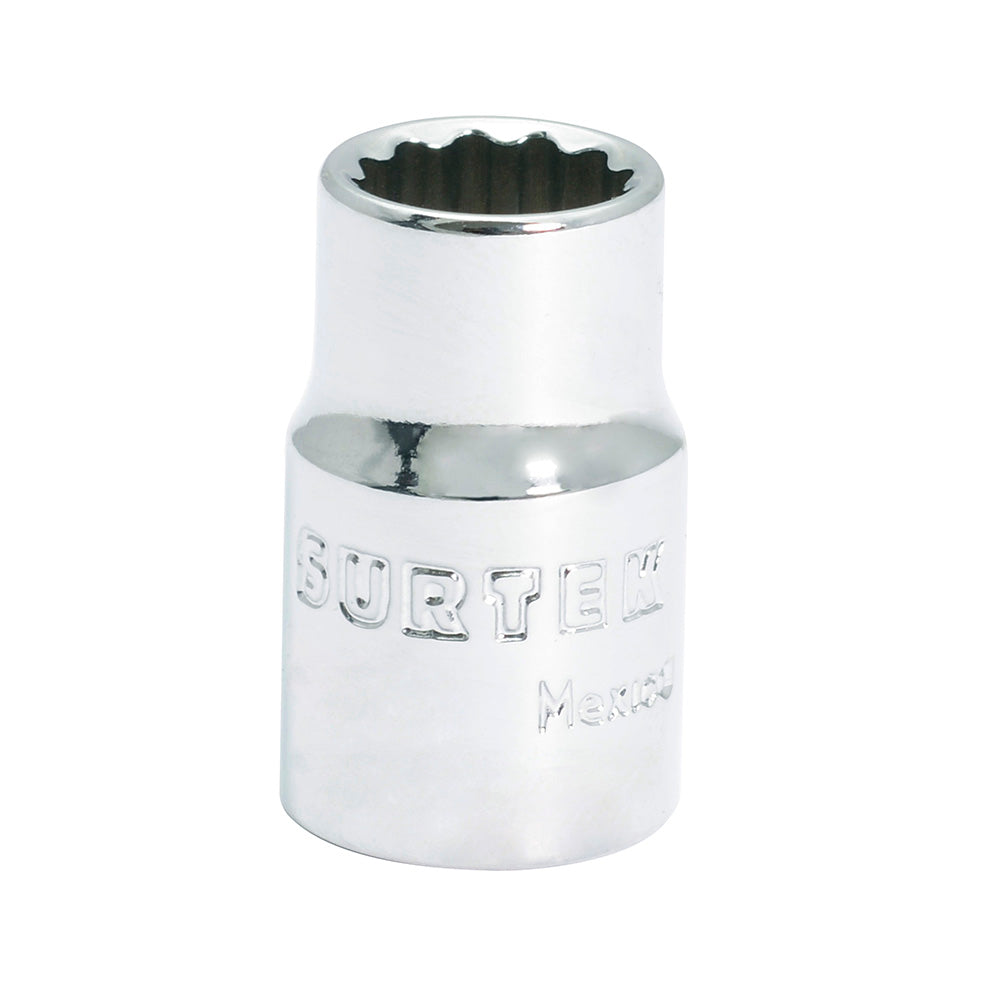 DADO MÉTRICO CUADRO DE 3/8", 12 PUNTAS, 10 MM SURTEK