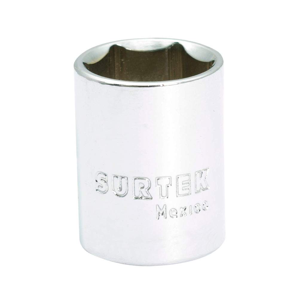 DADO LARGO EN PULGADAS CUADRO DE 3/8" 6 PUNTAS, 1/2" SURTEK