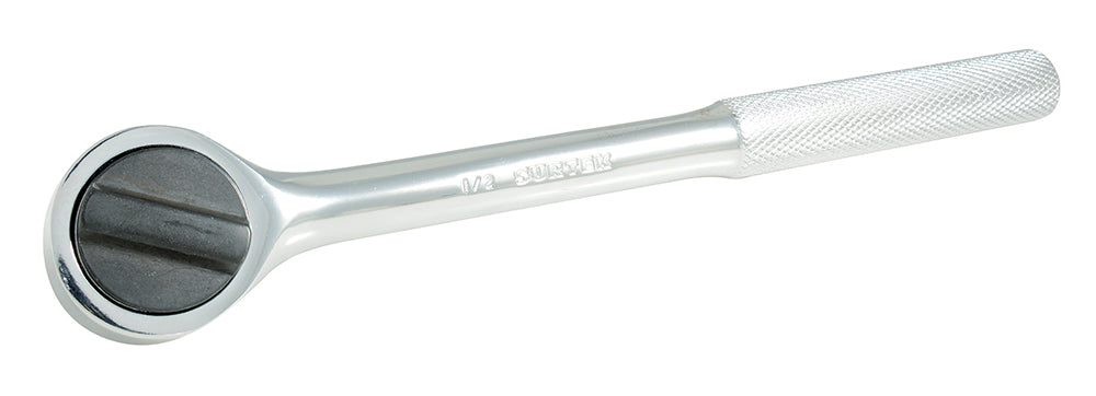 MATRACA REVERSIBLE MANGO MOLETEADO PARA DADO CUADRO DE 1/2", CABEZA REDONDA SURTEK