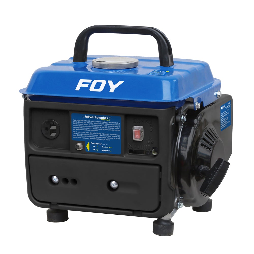 GENERADOR DE GASOLINA 700 W 2 HP FOY