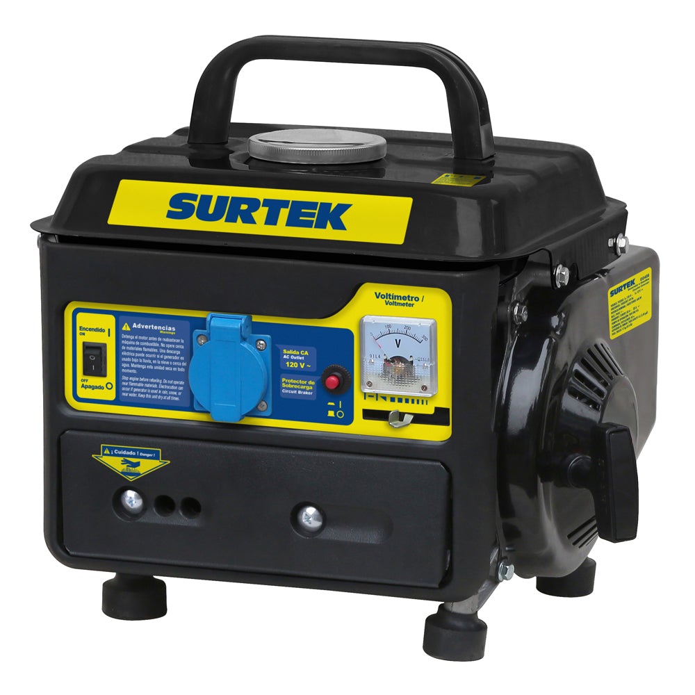 GENERADOR DE GASOLINA 800 W 2 HP SURTEK