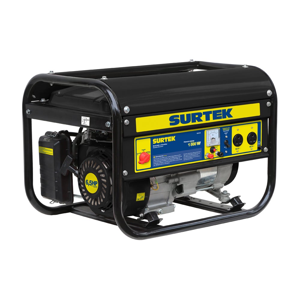 GENERADOR DE GASOLINA 1800 W 6.5 HP SURTEK