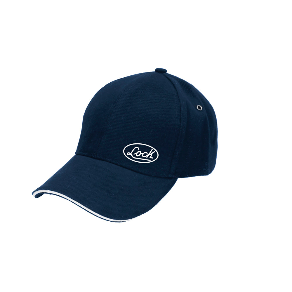 GORRA CON BIES COLOR AZUL LOCK