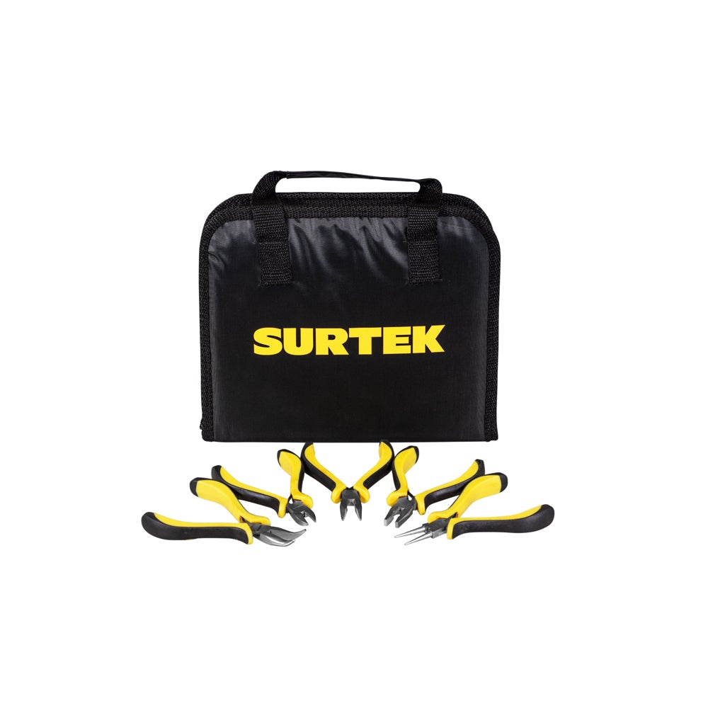 JUEGO COMBINADO DE HERRAMIENTA PARA ELECTRICISTA, 6 PIEZAS SURTEK