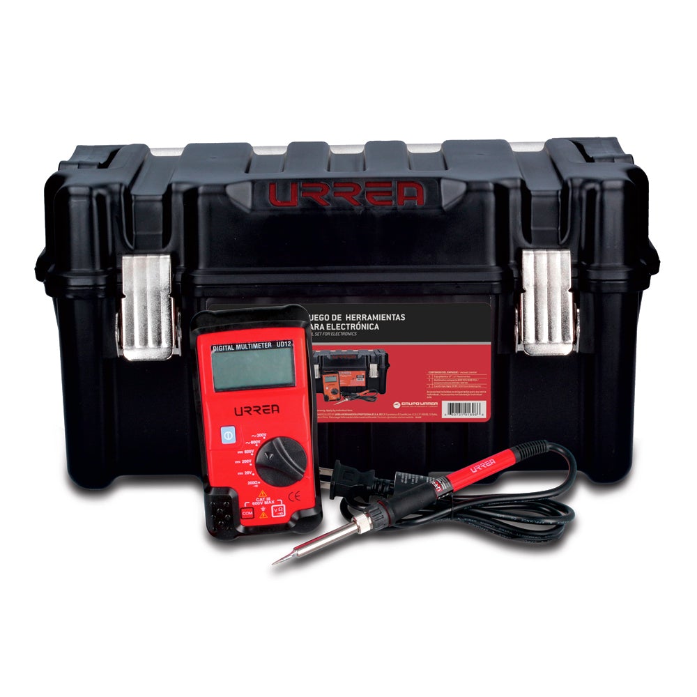JUEGO DE HERRAMIENTA PARA ELECTRÓNICO, 3 PIEZAS URREA