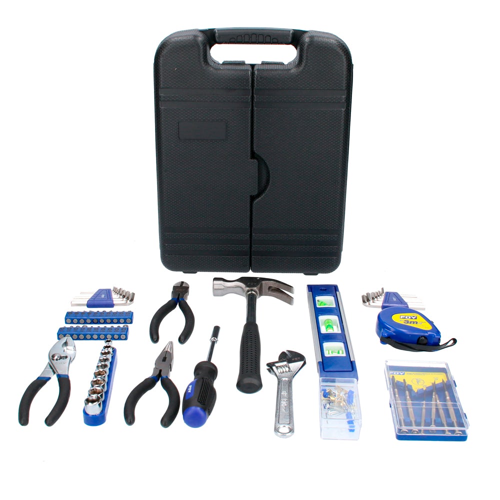 JUEGO COMBINADO DE HERRAMIENTA, 99 PIEZAS FOY