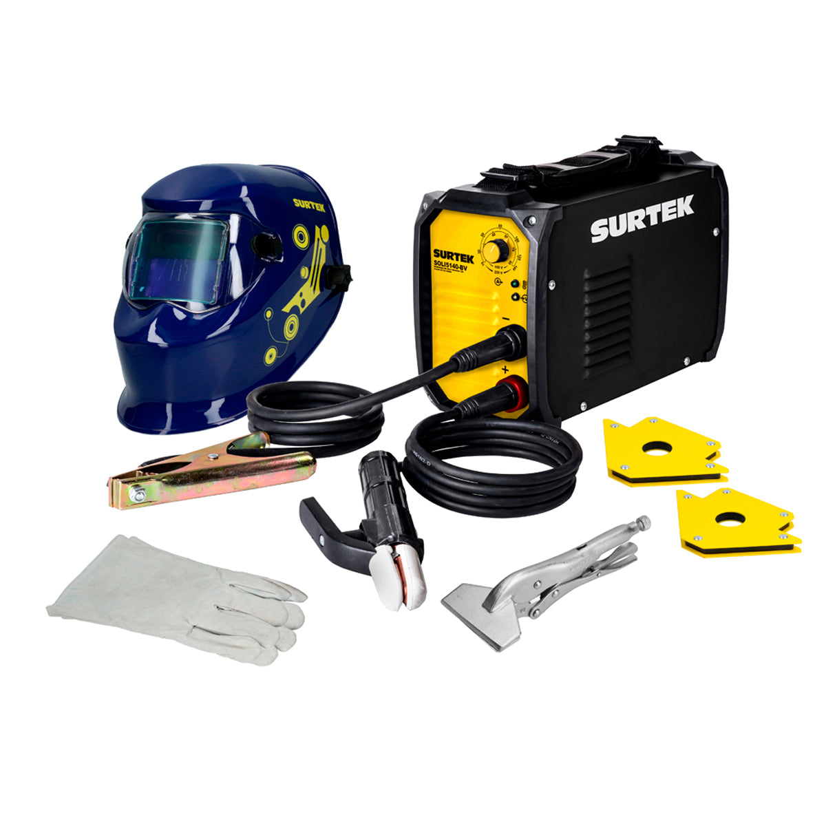 JUEGO DE SOLDADORA CON ACCESORIOS, 6 PIEZAS SURTEK