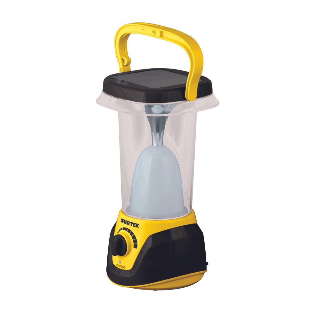LINTERNA DE LED PARA CAMPAMENTO, RECARGABLE, SOLAR, 400 LM SURTEK