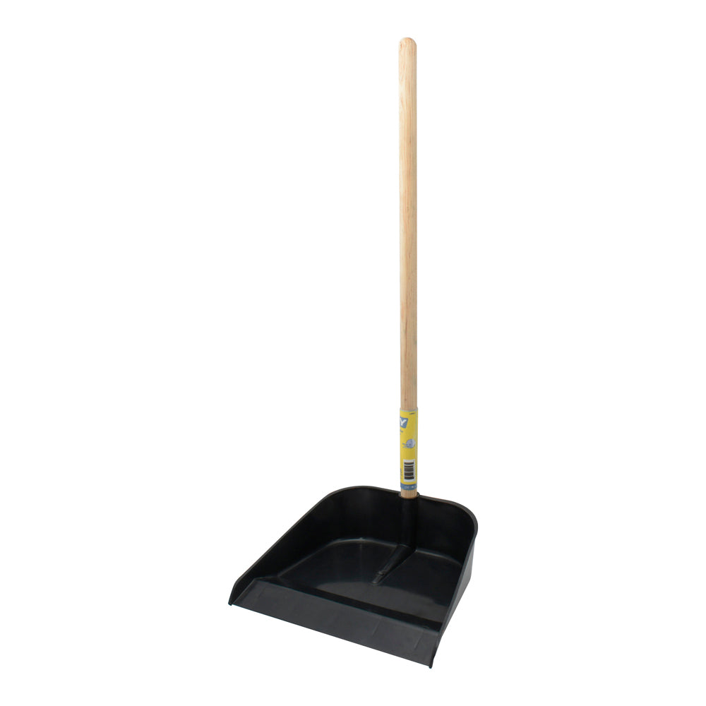 RECOGEDOR DOMÉSTICO CON BASTÓN MADERA FOY
