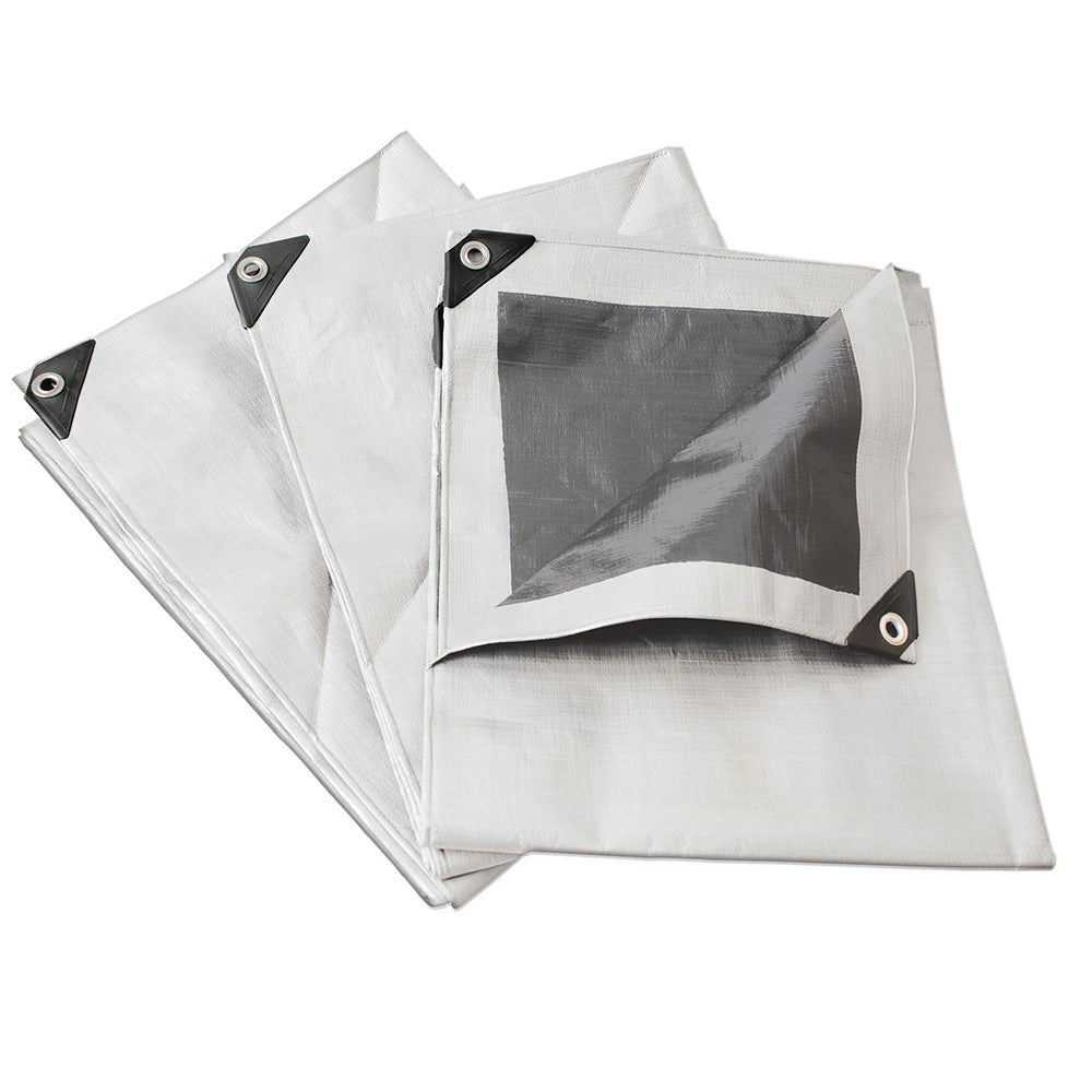 LONA REFORZADA COLOR BLANCO 4 X 5 M SURTEK