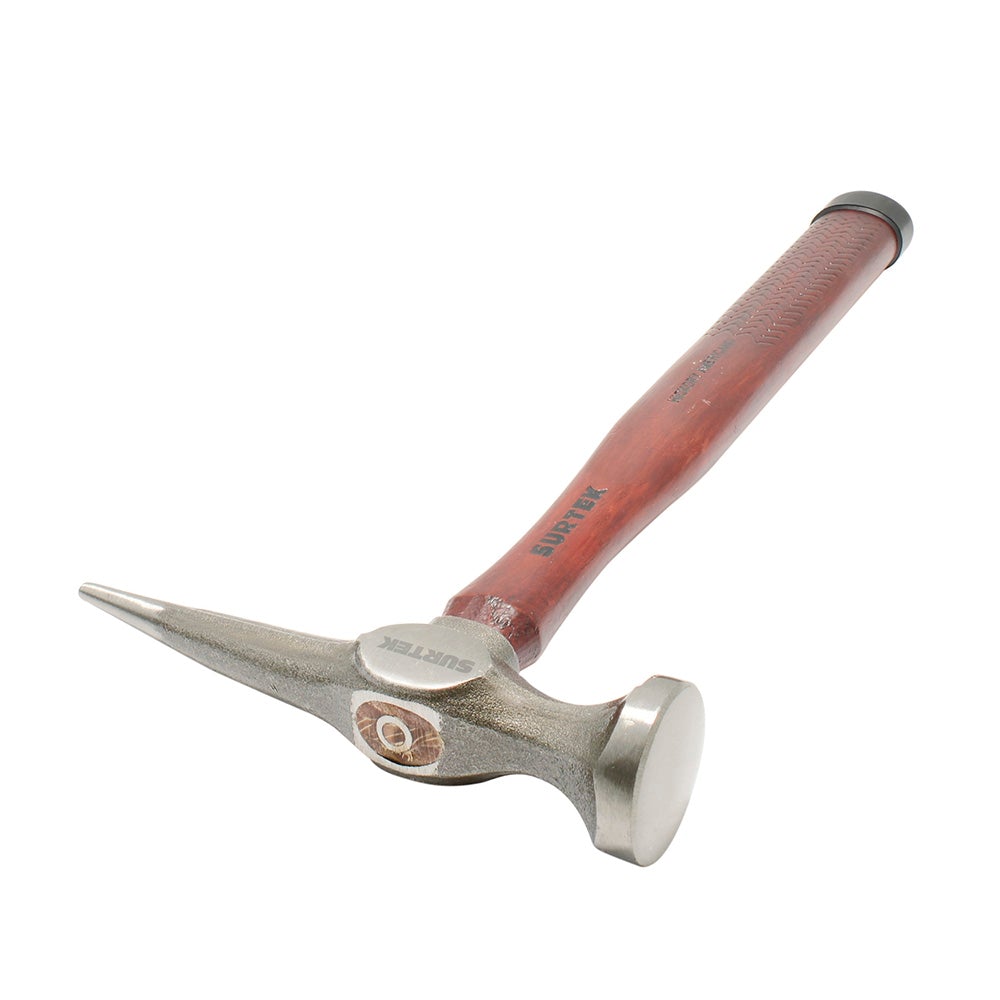 MARTILLO LAMINERO PLANA-LARGA CON MANGO DE MADERA HICKORY AMERICANO DE 13", 11 OZ SURTEK