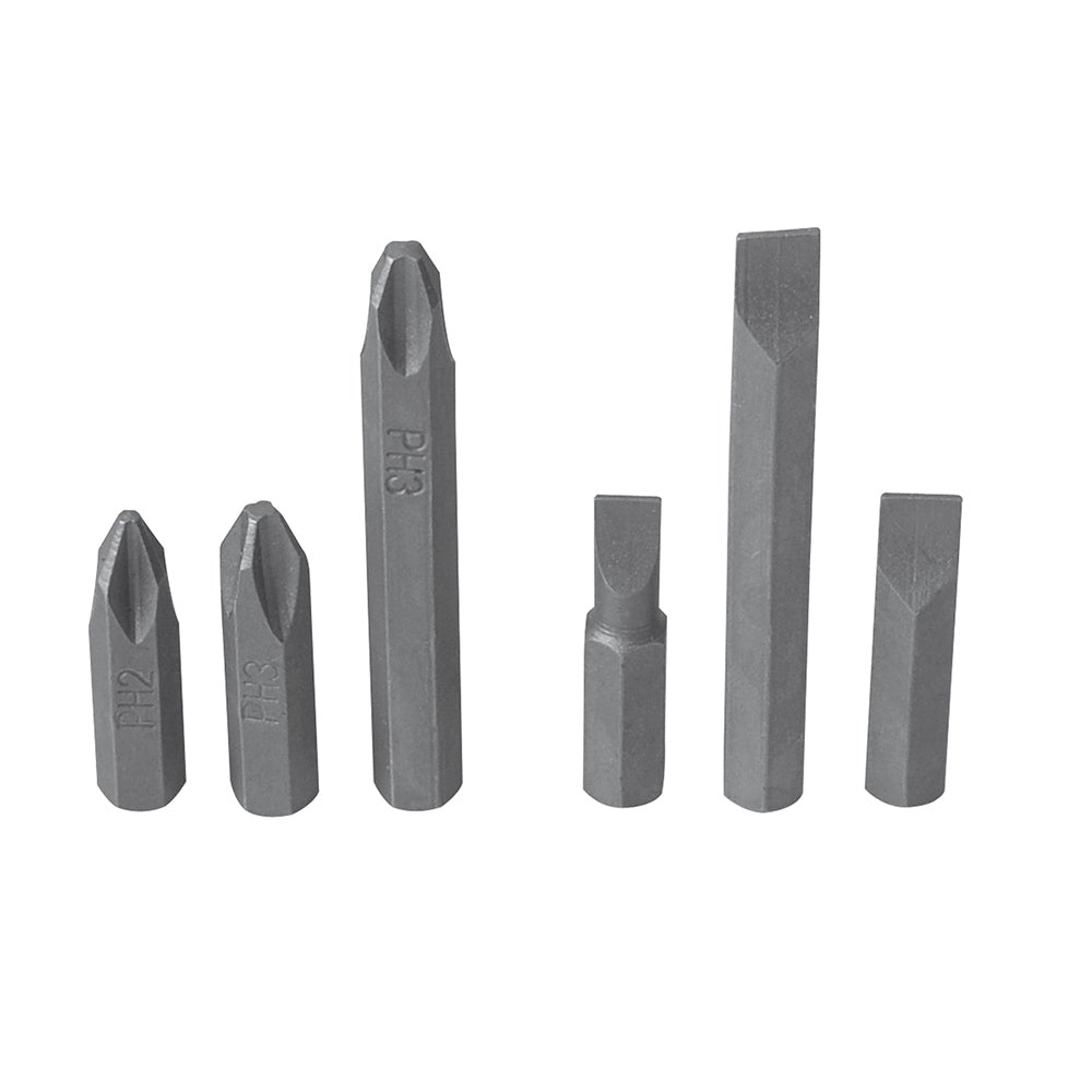 JUEGO DE PUNTAS DE IMPACTO COMBINADAS INTERCAMBIABLES PARA DESTORNILLADOR D10, 6 PIEZAS SURTEK