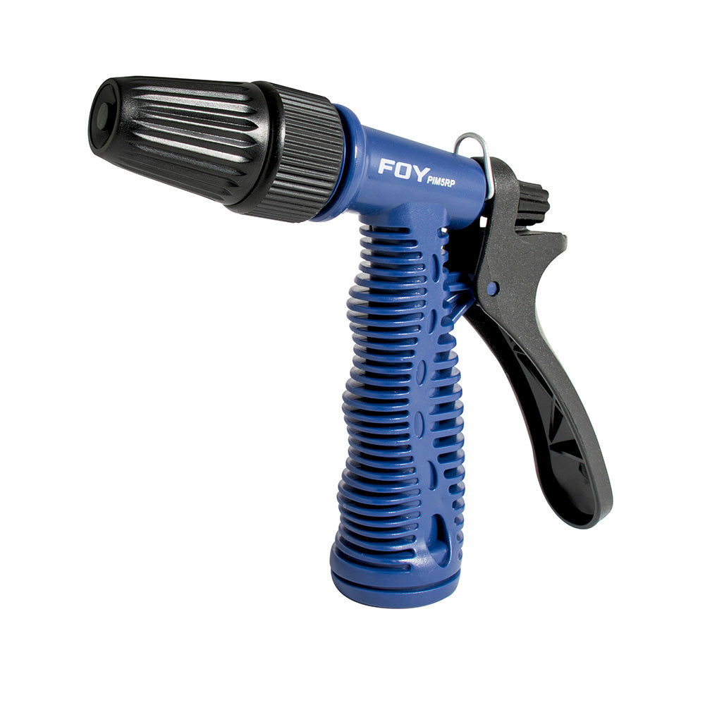 PISTOLA PARA RIEGO PLÁSTICA CON BOQUILLA REGULABLE 3/4" GHT FOY