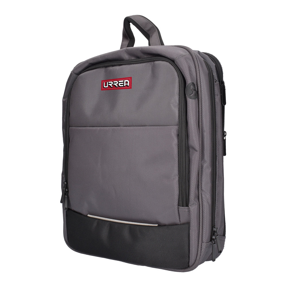 MOCHILA PORTAFOLIO COMPARTIMIENTO ACOLCHONADO PARA LAPTOP Y SALIDA PARA AUDÍFONOS URREA