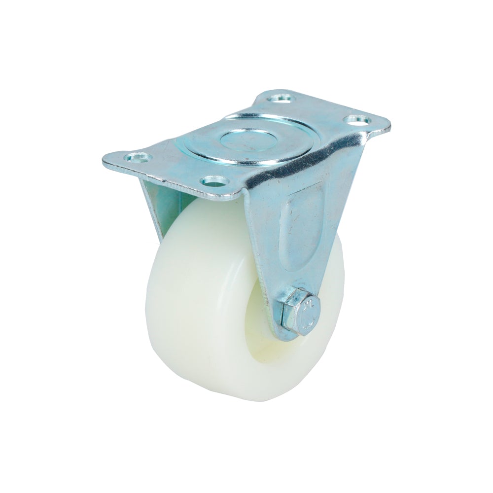 RODAJA DE POLIPROPILENO BLANCA FIJA 2" SURTEK