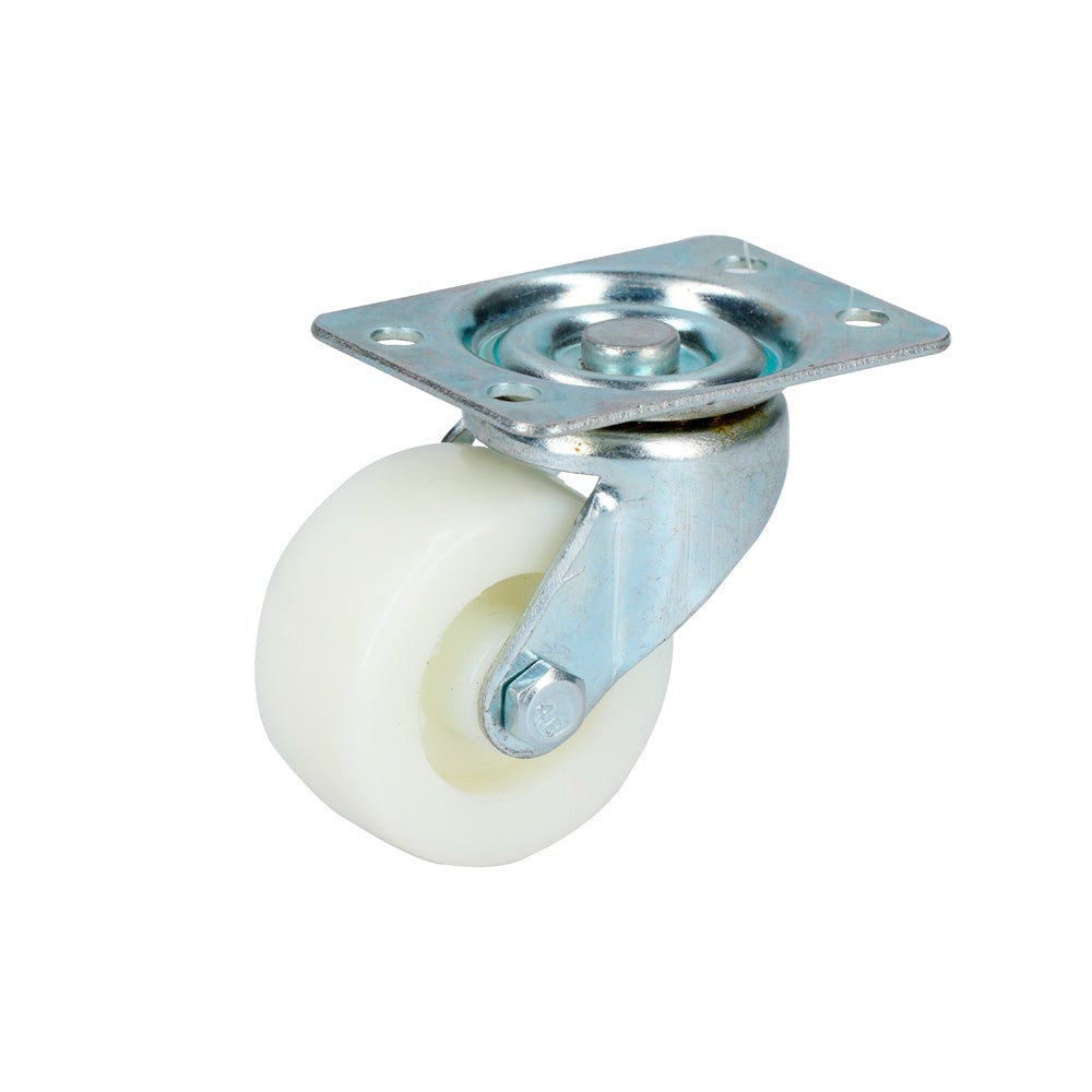 RODAJA DE POLIPROPILENO BLANCA GIRATORIA 2" SURTEK