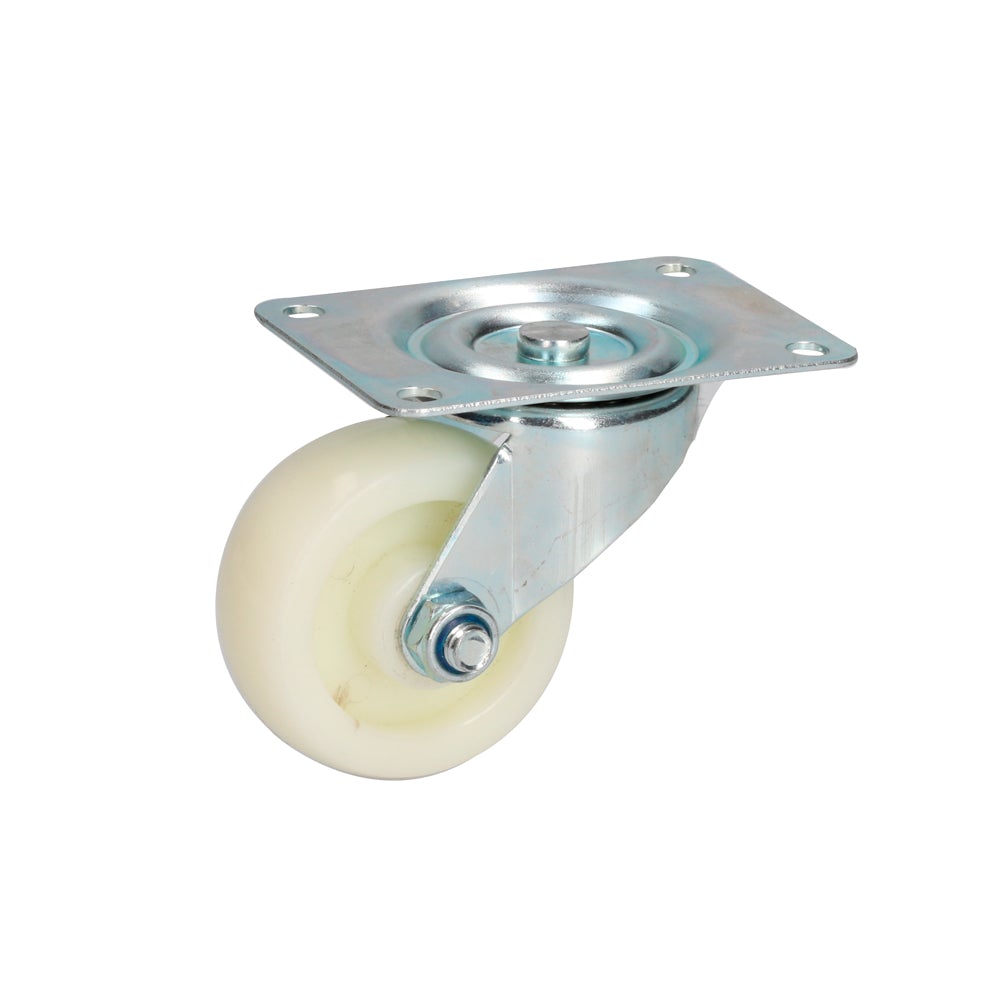 RODAJA DE POLIPROPILENO BLANCA GIRATORIA 3" SURTEK