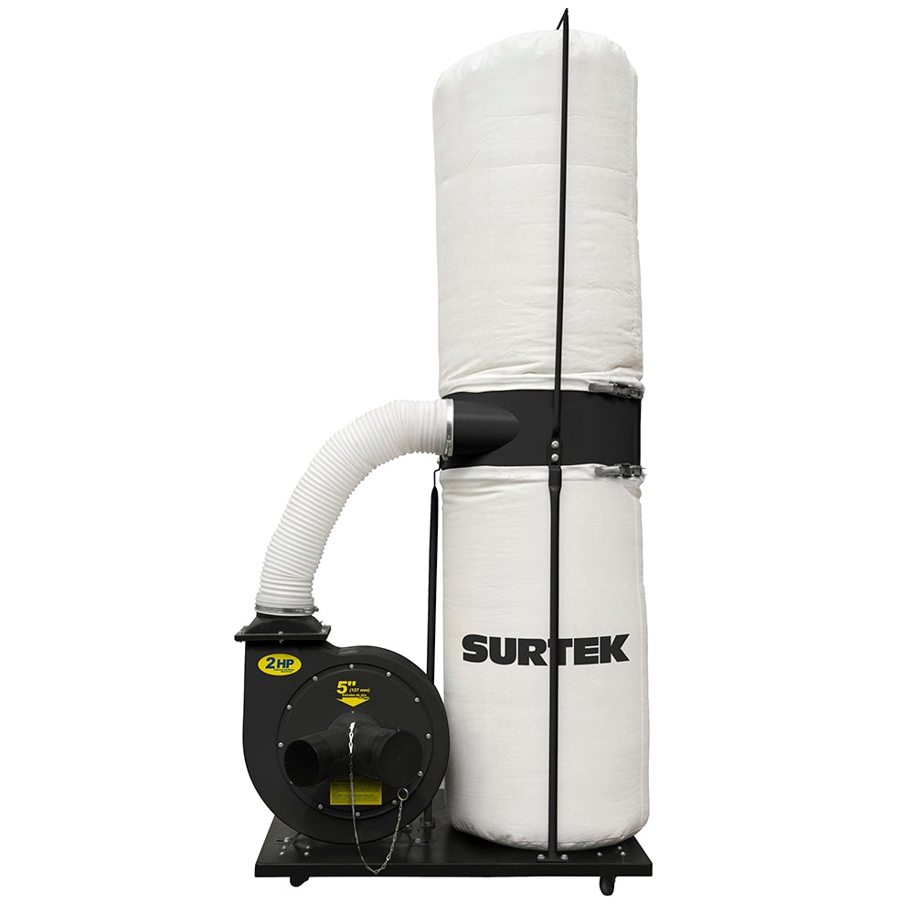 COLECTOR DE POLVO 2 HP 120 V 14 A SURTEK