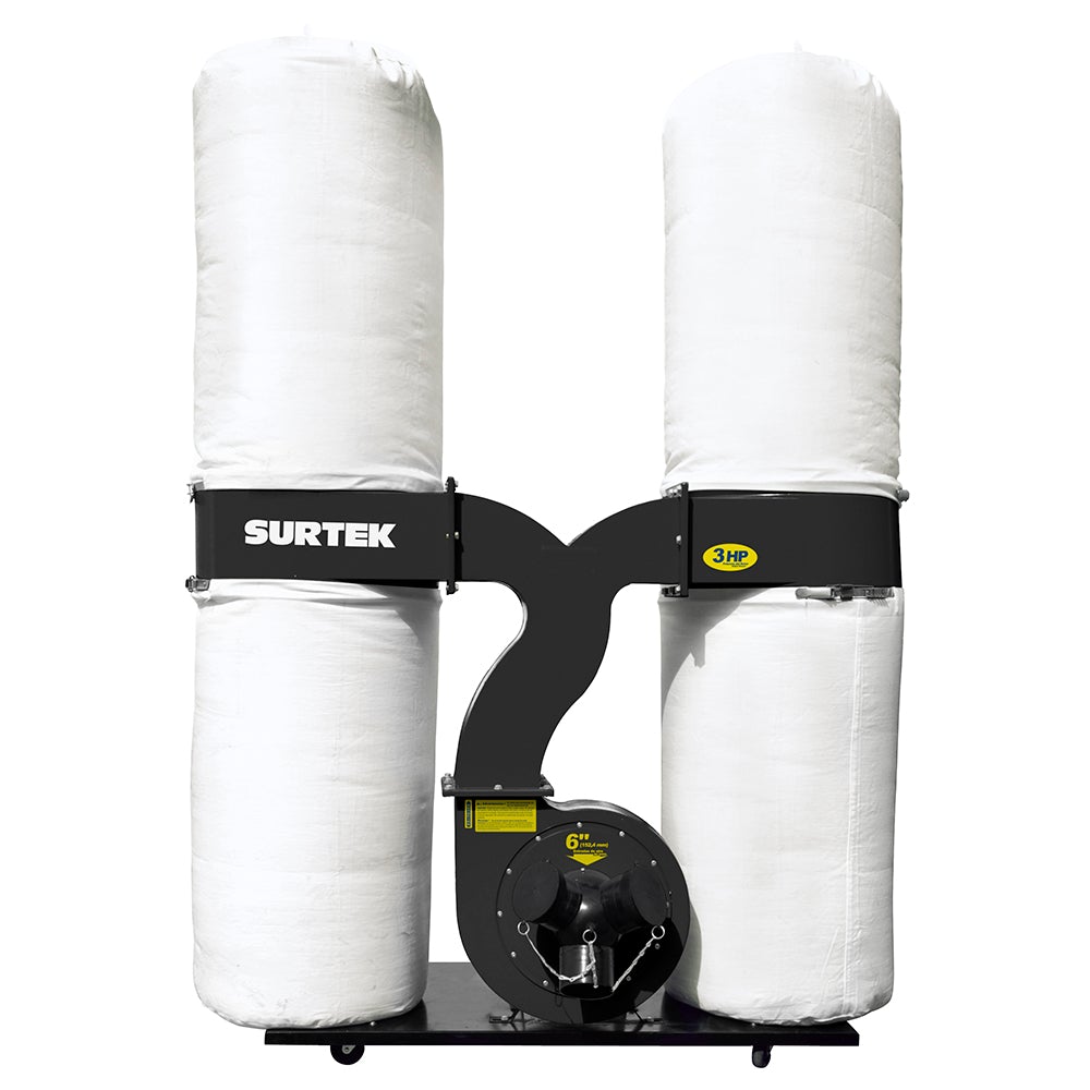COLECTOR DE POLVO 3 HP 120 V 18 A SURTEK