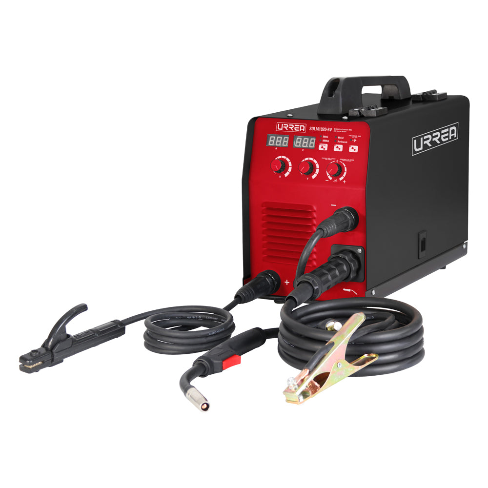 SOLDADORA INVERTER PARA USO CON MICROALAMBRE DE 1 FASE 200 A 110 V - 220 V URREA