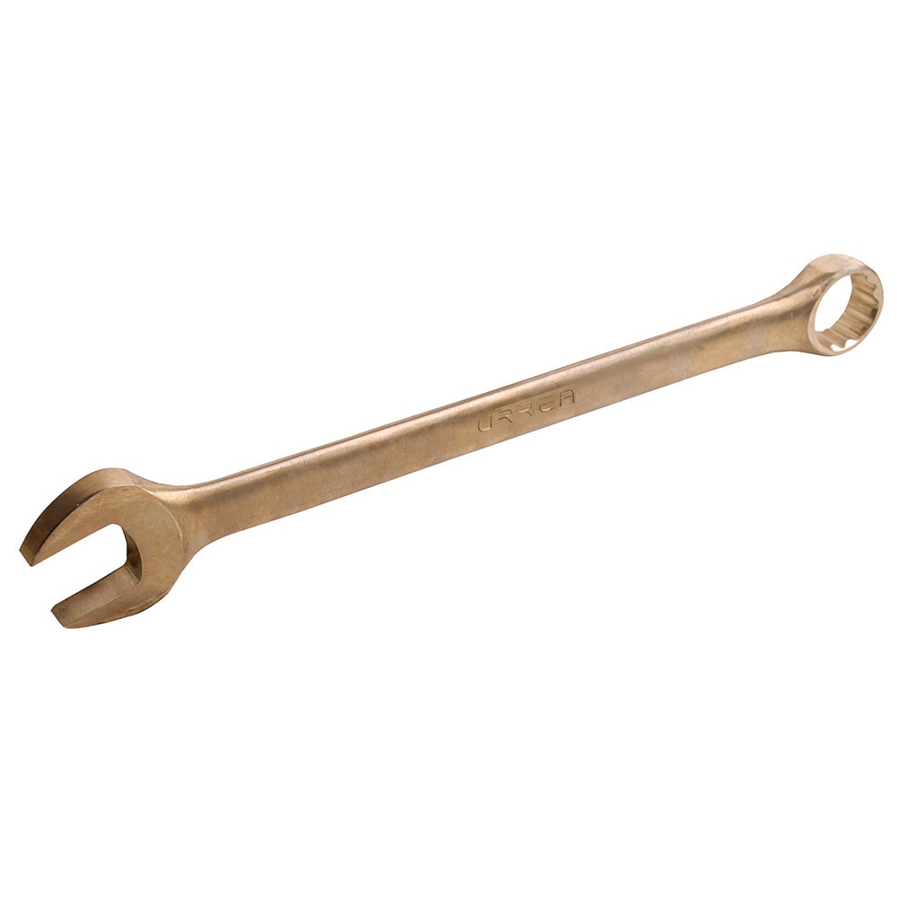 LLAVE COMBINADA DE BRONCE-ALUMINIO ANTICHISPA EN PULGADAS, 12 PUNTAS, 5/16" URREA