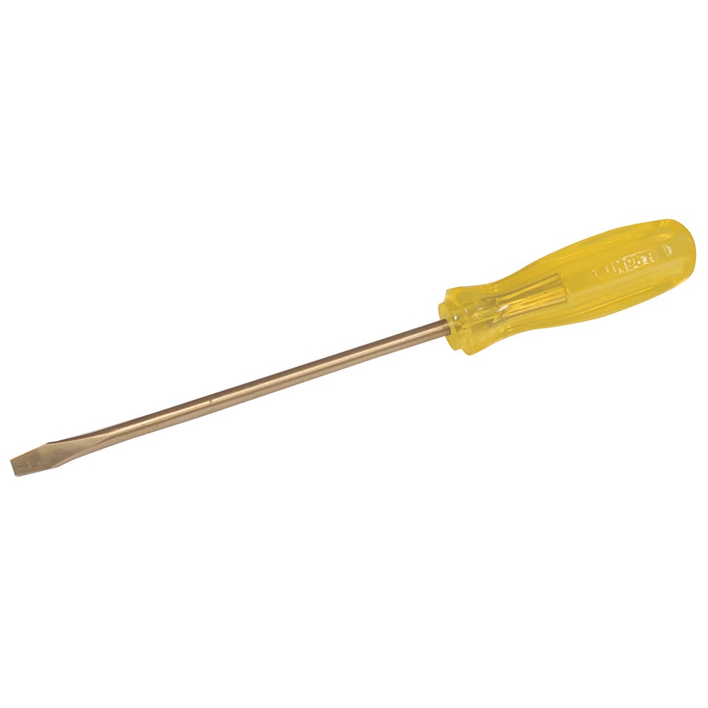 DESTORNILLADOR DE BRONCE-ALUMINIO ANTICHISPA, PUNTA PLANA DE 1/4" URREA