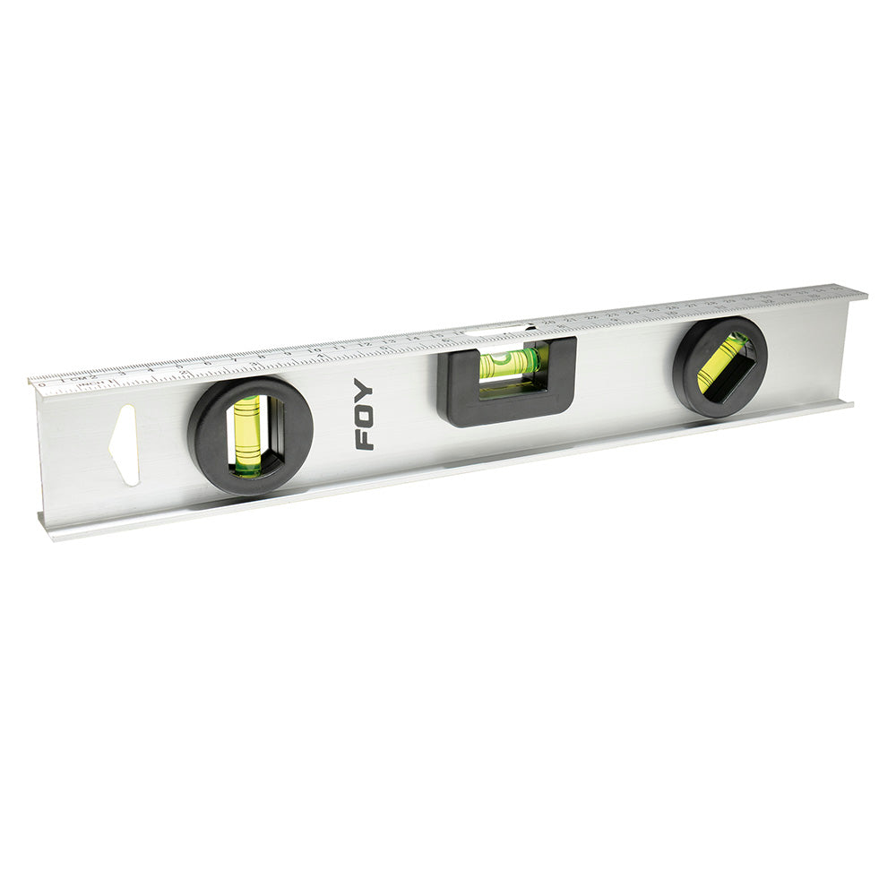 NIVEL 3 GOTAS 24" DE ALUMINIO FOY