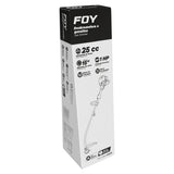 DESBROZADORA A GASOLINA CURVA 16.3" 25 CC FOY
