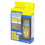 DISTANCIÓMETRO LÁSER RECARGABLE, 100 M SURTEK