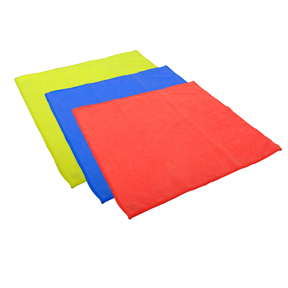 PAÑO DE MICROFIBRA DE 40 X 40 CM DE COLORES, 6 PIEZAS FOY