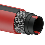 MANGUERA PARA JARDÍN DE 6 CAPAS REFORZADA CON CONECTOR METÁLICO ROBUSTO 5/8", 100 M URREA MU58R100