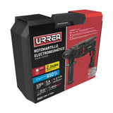 ROTOMARTILLO ELECTRONEUMÁTICO SDS PLUS 600 W, 120 V, 2J, 0-2200 RPM URREA