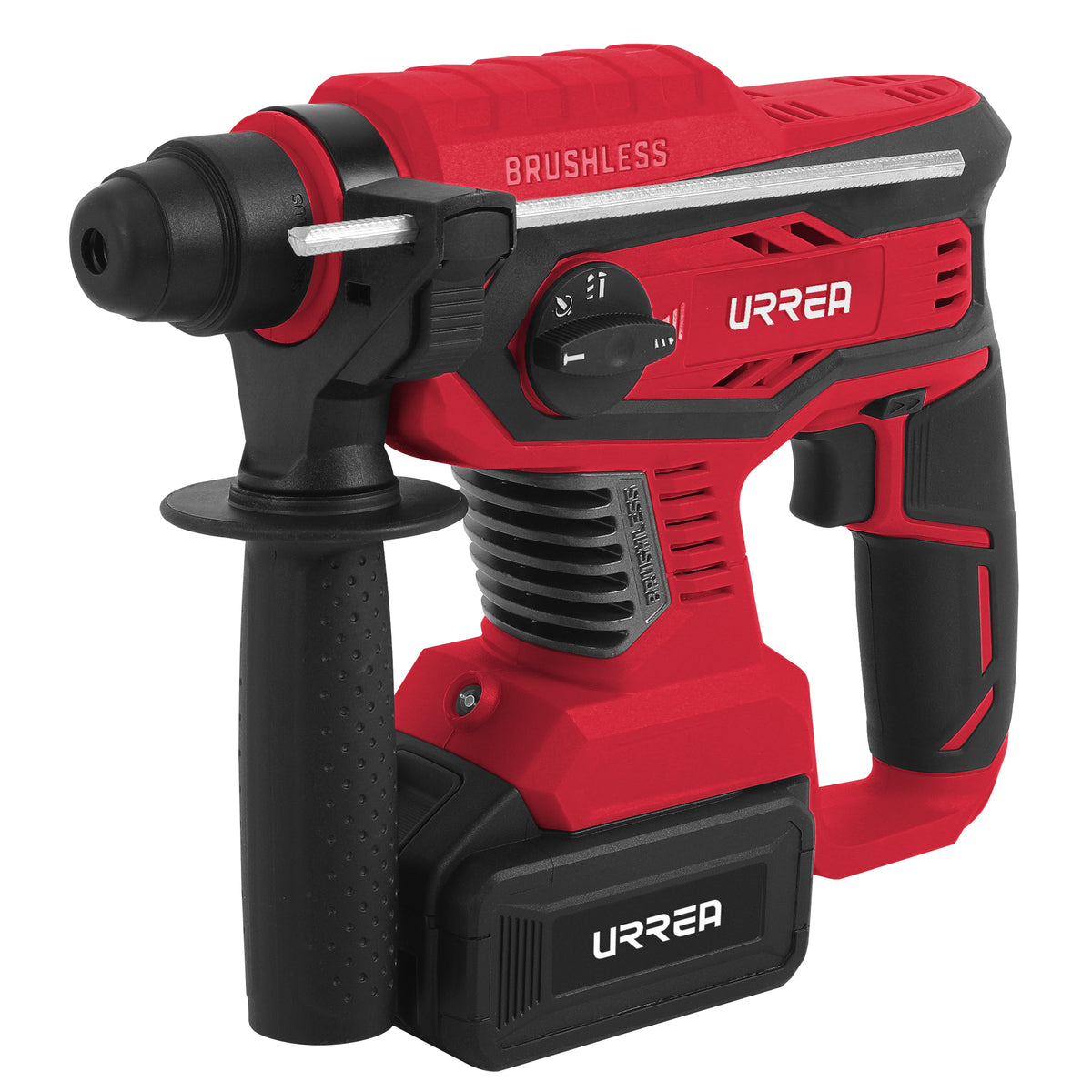 ROTOMARTILLO SDS PLUS 4AH  A BATERÍA LITIO-ION 20 V, 1400 RPM URREA