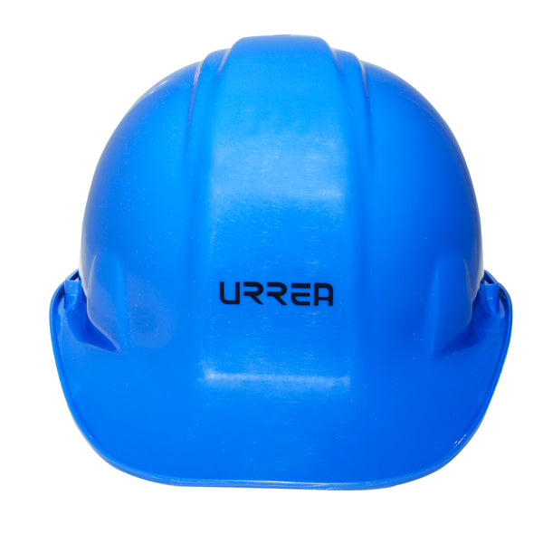 CASCO DE SEGURIDAD CON AJUSTE DE INTERVALOS COLOR AZUL URREA