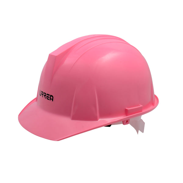 CASCO DE SEGURIDAD CON AJUSTE DE INTERVALOS COLOR ROSA URREA