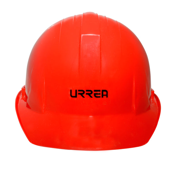 CASCO DE SEGURIDAD CON AJUSTE DE INTERVALOS COLOR ROJO URREA