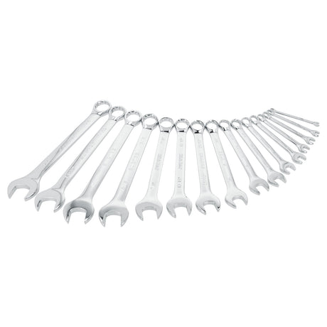 JUEGO DE LLAVES COMBINADAS PULIDO ESPEJO MÉTRICAS, 12 PUNTAS, 16 PIEZAS EN ESTUCHE SURTEK 1051ME - URREA SHOP