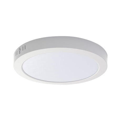 LUMINARIO DE LED DE SOBREPONER REDONDO 18 W, LUZ DE DÍA SURTEK LUSR18 - URREA SHOP