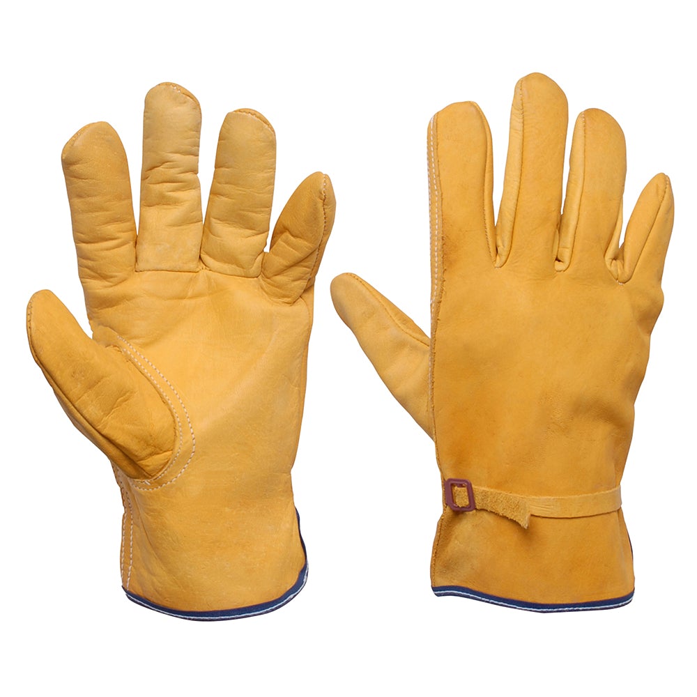 GUANTES TIPO ARGONERO DE PIEL DE VACUNO CON CINTILLO UNITALLA SURTEK