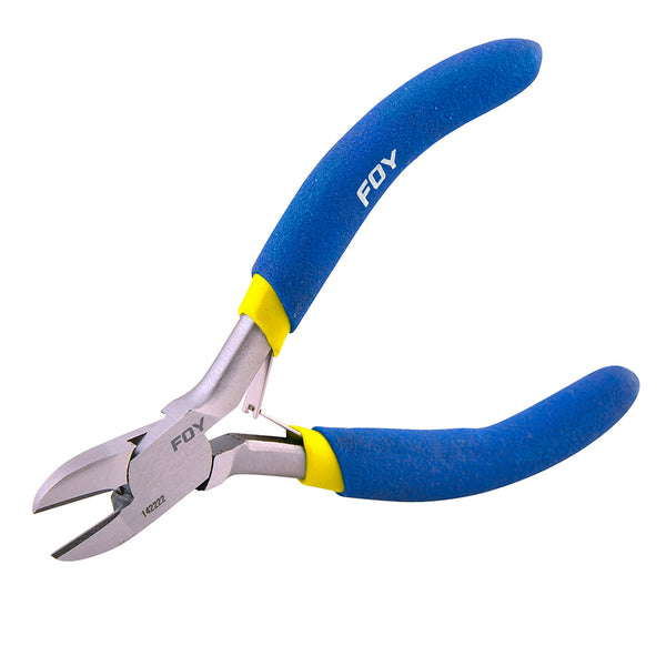 MINI PINZA CON MANGO DE VINIL PARA ELECTRÓNICA DE 4-5/16", CORTE DIAGONAL SURTEK