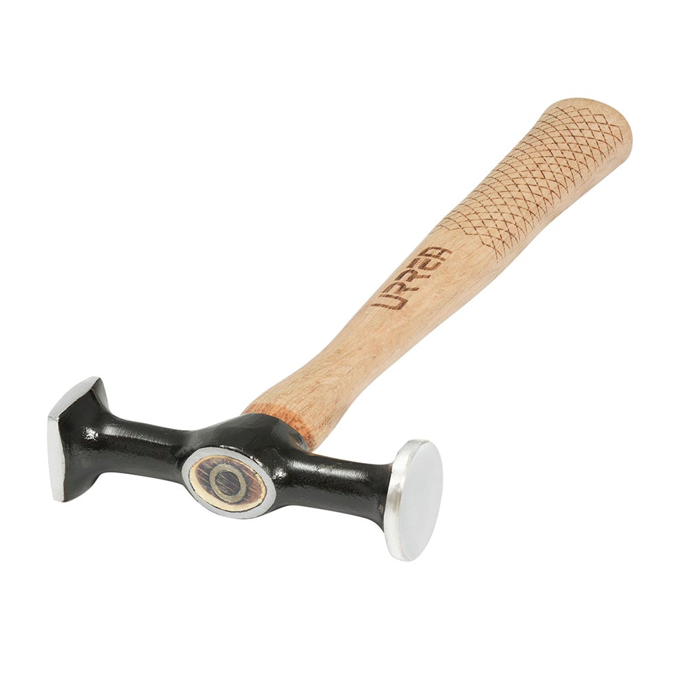 MARTILLO DE LAMINERO 12" MANGO DE MADERA, PARA ACABADOS LISOS URREA