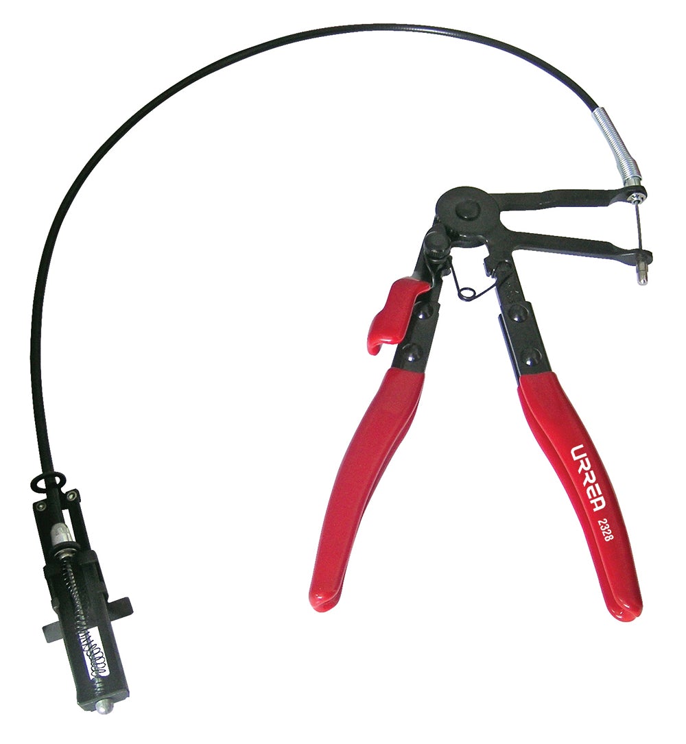 PINZA PARA ABRAZADERAS FLEXIBLE 9" URREA