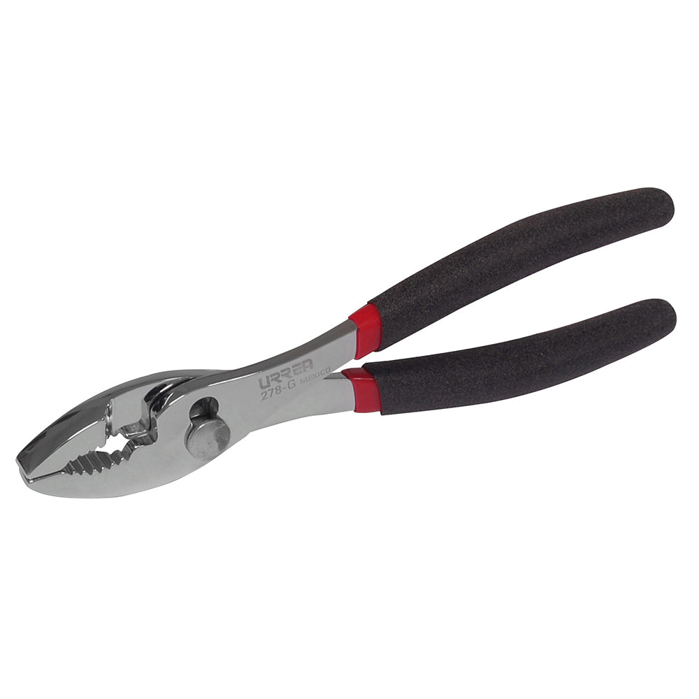 PINZA PARA MECÁNICO DE 8" MANGO RUBBER GRIP URREA