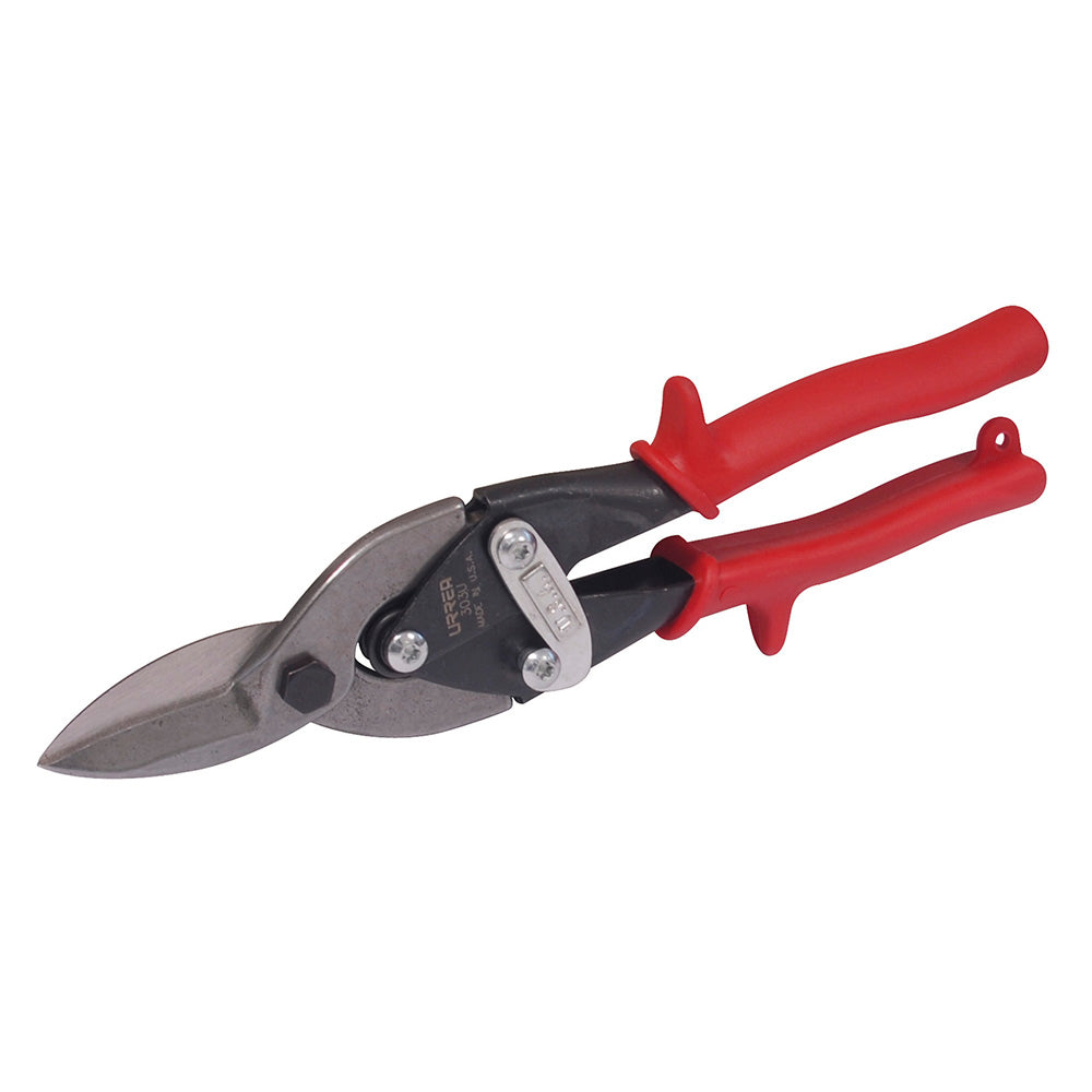 TIJERA CON MANGO RUBBER GRIP PARA HOJALATERO MÚLTIPLES USOS TIPO AVIACIÓN UNIVERSAL URREA