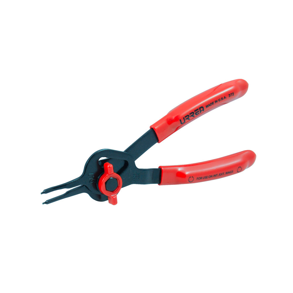 PINZA PARA PARA ANILLOS DE RETENCIÓN CONVERTIBLES CON MARIPOSA .047 ÁNGULO DE 18° URREA