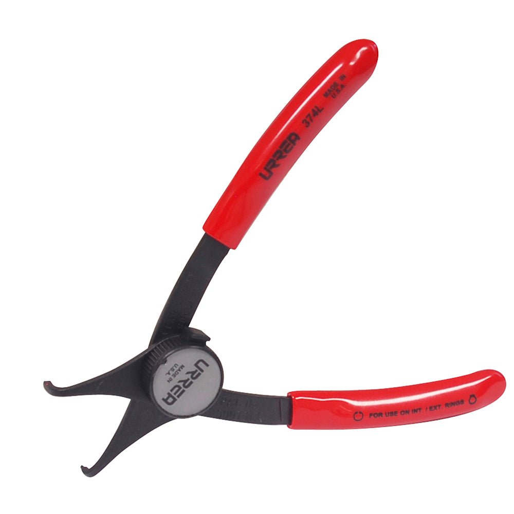 PINZA PARA PARA ANILLOS DE RETENCIÓN CONVERTIBLES CON PERILLA .047 ÁNGULO DE 90° URREA