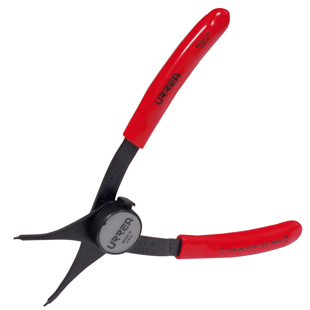 PINZA PARA PARA ANILLOS DE RETENCIÓN CONVERTIBLES CON PERILLA .070 ÁNGULO DE 0° URREA