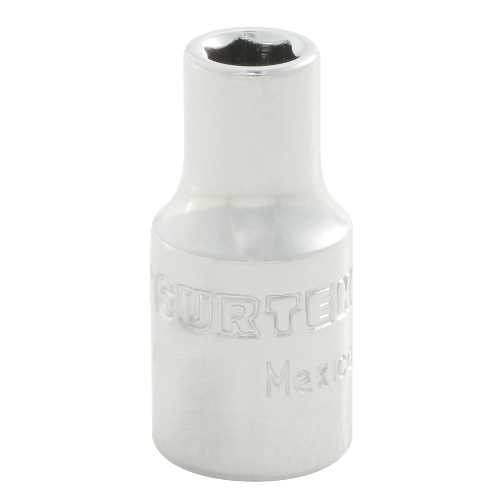 DADO EN PULGADAS CUADRO DE 1/4", 6 PUNTAS, 5/32" SURTEK