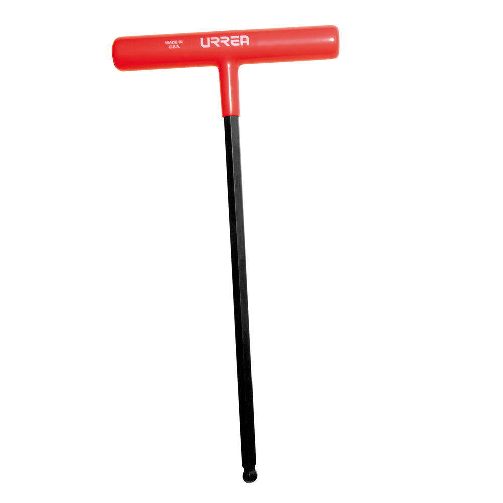 LLAVE HEXAGONAL LARGA TIPO "T" PUNTA DE BOLA ERGONÓMICA EN PULGADAS, 1/4" URREA