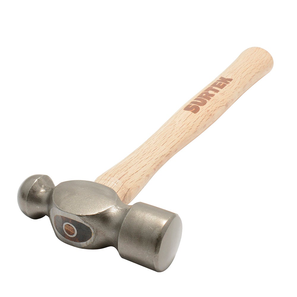 MARTILLO PULIDO DE BOLA CON MANGO DE MADERA DE 18", 48 OZ SURTEK